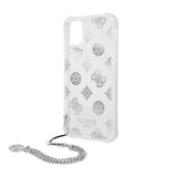 Guess iPhone 11 -suojakuori, Chain Peony Silver