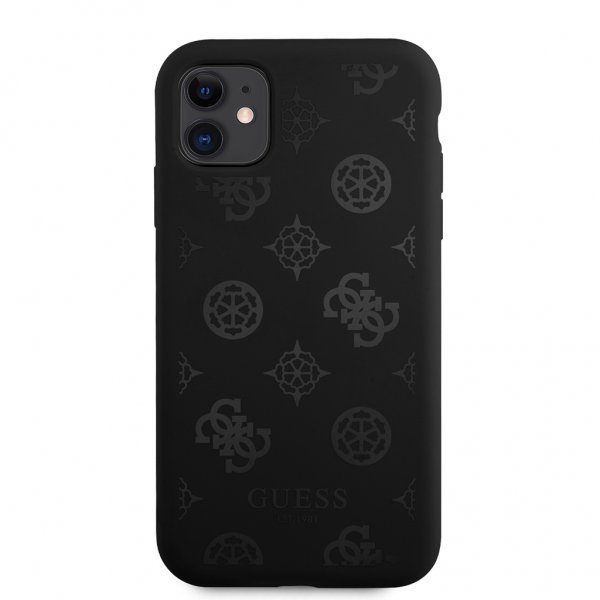 Guess iPhone 11 -kuoret Peony, musta