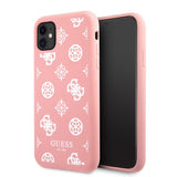 Guess iPhone 11 -suojakuori Peony Rosa