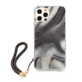 Guess iPhone 12 Pro Max Kuori Marble Grey