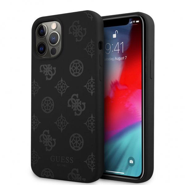 Guess iPhone 12 Pro Max Kuori Peony Black