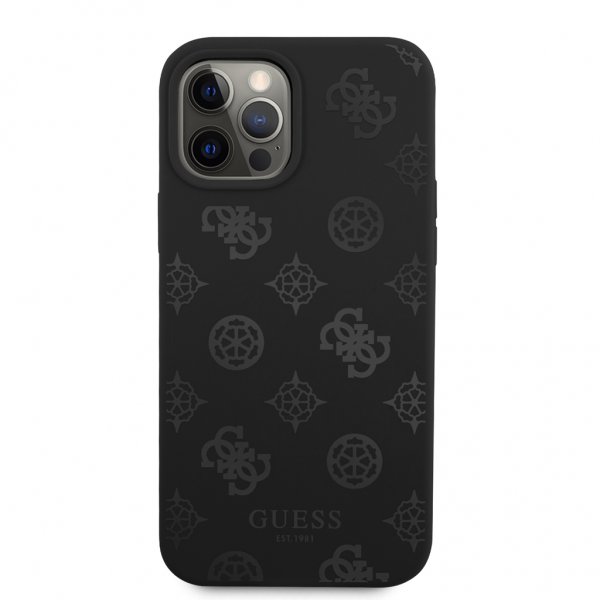 Guess iPhone 12 Pro Max Kuori Peony Black