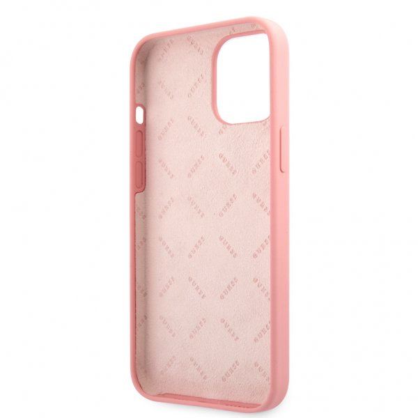 Guess iPhone 12/iPhone 12 Pro Kuori Peony Pink