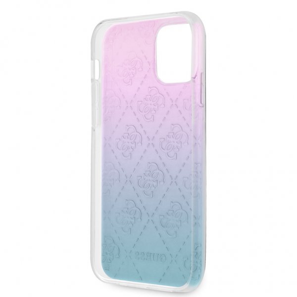 Guess iPhone 12/iPhone 12 Pro Kuori 3D Raised Sininen