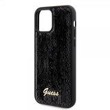 Guess iPhone 12/iPhone 12 Pro Suojakuori Sequin Musta