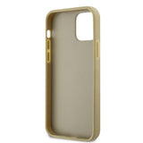 Guess iPhone 12/iPhone 12 Pro Kuori Perforoitu Glitter Kulta