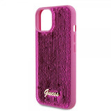 Guess iPhone 13 Sequin Fuschia -suojakuori