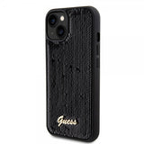 Guess iPhone 13 Sequin -suojakuori, musta