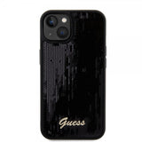 Guess iPhone 13 Sequin -suojakuori, musta