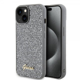 Guess iPhone 15 Kuoret Square Mirror Silver