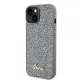 Guess iPhone 15 Kuoret Square Mirror Silver