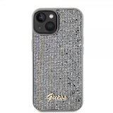 Guess iPhone 15 Kuoret Square Mirror Silver