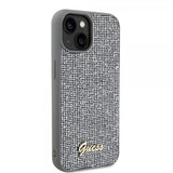 Guess iPhone 15 Kuoret Square Mirror Silver
