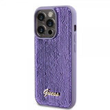 Guess iPhone 15 Pro Max Kuori Sequin Violetti