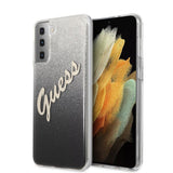 Guess Samsung Galaxy S21 Plus Kuoret Vintage Musta