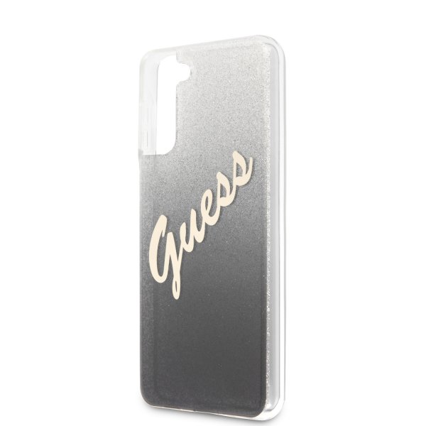 Guess Samsung Galaxy S21 Plus Kuoret Vintage Musta