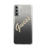 Guess Samsung Galaxy S21 Kuori Vintage Musta