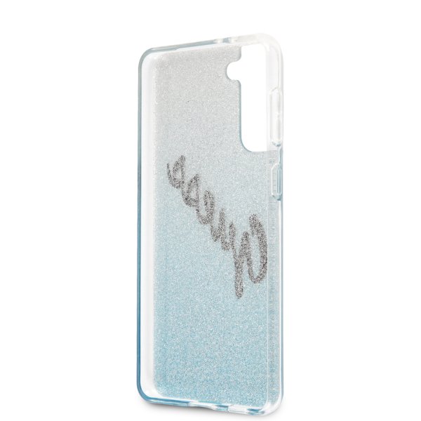 Guess Samsung Galaxy S21 Kuori Vintage Sininen
