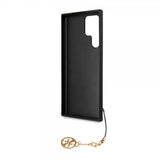 Guess Samsung Galaxy S22 Ultra kuori 4G Charms Ruskea