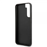 Guess Samsung Galaxy S22 Plus Suojakuori Saffiano Metal Logo Musta