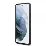 Guess Samsung Galaxy S22 Plus Suojakuori Saffiano Metal Logo Roosa