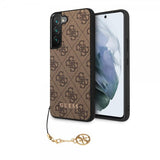Guess Samsung Galaxy S22 Kuori 4G Charms Ruskea