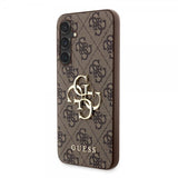 Guess Samsung Galaxy S23 FE Kuoret 4G Metal Logo Ruskea
