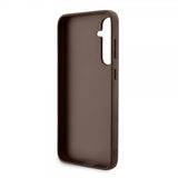 Guess Samsung Galaxy S23 FE Kuoret 4G Metal Logo Ruskea