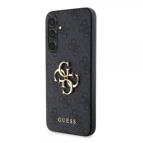 Guess Samsung Galaxy S23 FE Kuoret 4G Metal Logo Harmaa