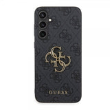 Guess Samsung Galaxy S23 FE Kuoret 4G Metal Logo Harmaa