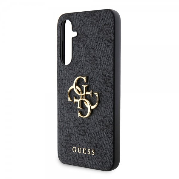 Guess Samsung Galaxy S23 FE Kuoret 4G Metal Logo Harmaa