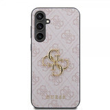 Guess Samsung Galaxy S23 FE Kuoret 4G Metal Logo Pink
