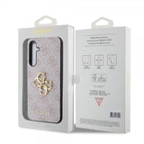 Guess Samsung Galaxy S23 FE Kuoret 4G Metal Logo Pink