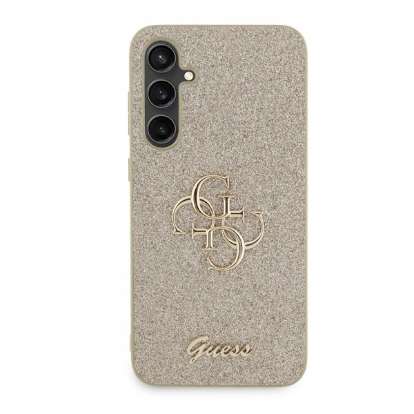 Guess Samsung Galaxy S23 FE Kuoret Fixed Glitter Kulta