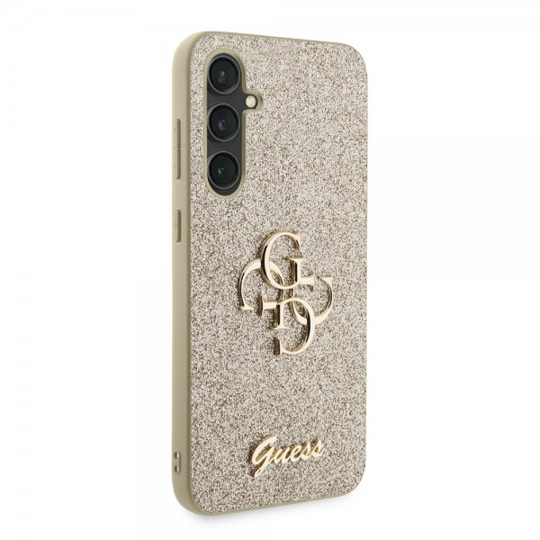 Guess Samsung Galaxy S23 FE Kuoret Fixed Glitter Kulta