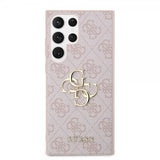 Guess Samsung Galaxy S23 Ultra Kuori 4G Logo Pinkki