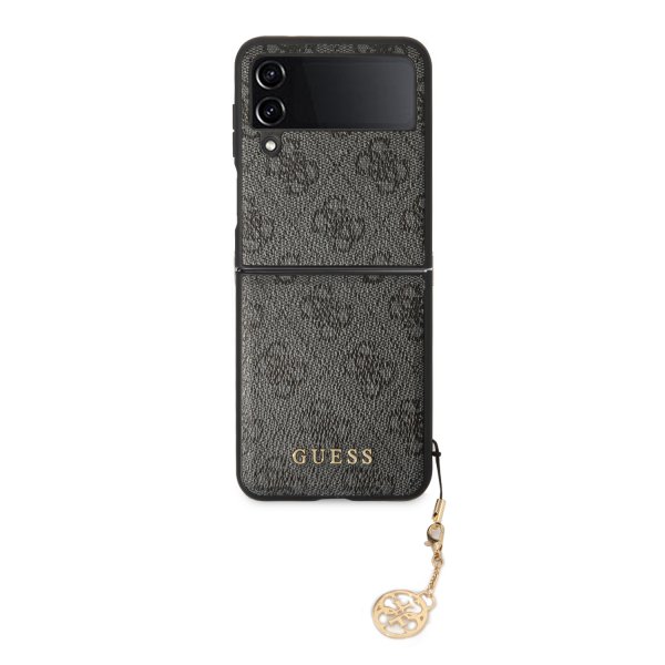 Guess Samsung Galaxy Z Flip 4 Kuoret 4G Charms Harmaa