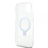 Guess iPhone 15 Plus Suojakuori Sormusteline Glitter MagSafe Läpinäkyvä