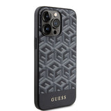 Guess iPhone 15 Pro Max Suojakuori G Cube MagSafe Musta