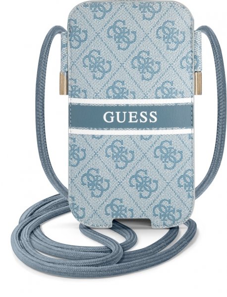 Guess Pouch 4G Logo Large Sininen