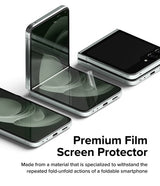 Ringke Samsung Galaxy Z Flip 5 Näytönsuoja Dual Easy Film 2-pakkaus