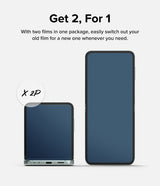 Ringke Samsung Galaxy Z Flip 5 Näytönsuoja Dual Easy Film 2-pakkaus