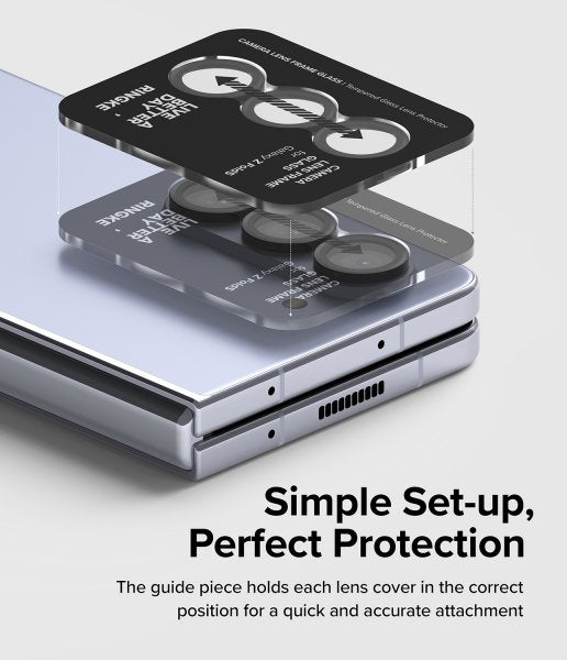 Ringke Samsung Galaxy Z Fold 5 Kameralinssinsuojus kehys