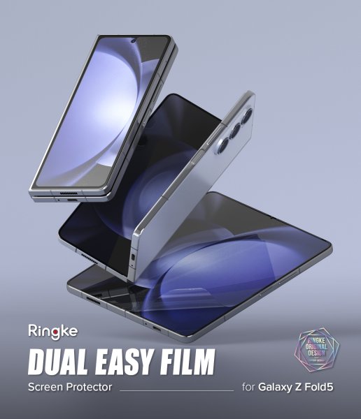 Ringke Samsung Galaxy Z Fold 5 -näytönsuoja Dual Easy Film