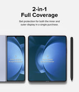 Ringke Samsung Galaxy Z Fold 5 -näytönsuoja Dual Easy Film