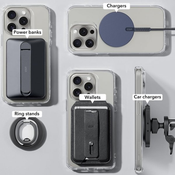 ESR HaloLock Ring MagSafe 2 kpl