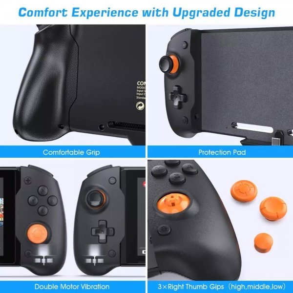 Dobe-käsipeliohjain kotelolla Nintendo Switchille