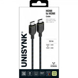 Unisynk HDMI–HDMI-kaapeli 3m