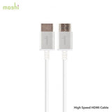 Moshi High Speed HDMI -kaapeli 2 m, valkoinen