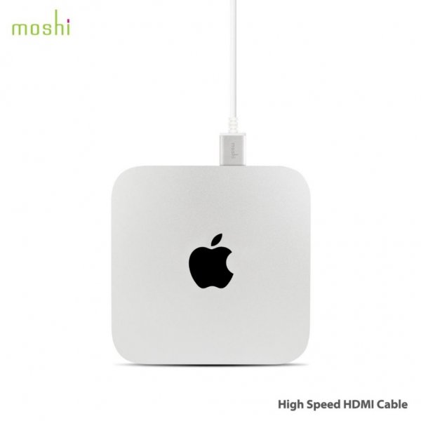 Moshi High Speed HDMI -kaapeli 2 m, valkoinen
